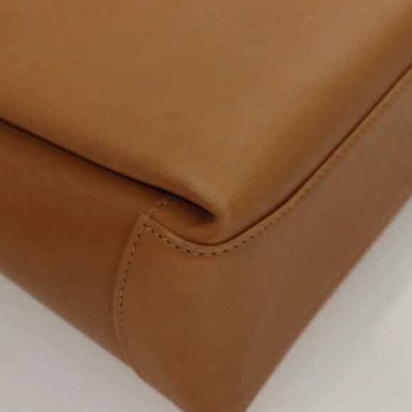 GUCCI Bamboo Hand Bag Leather Brown Gold 000 26 0175 Auth 127876 - Picture 5 of 16